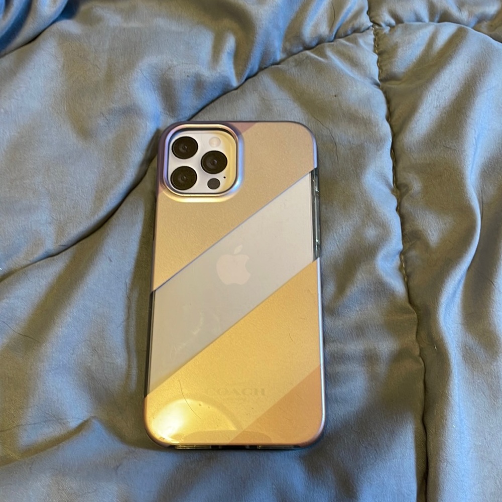 Coach phone case for iPhone 12 Pro Max